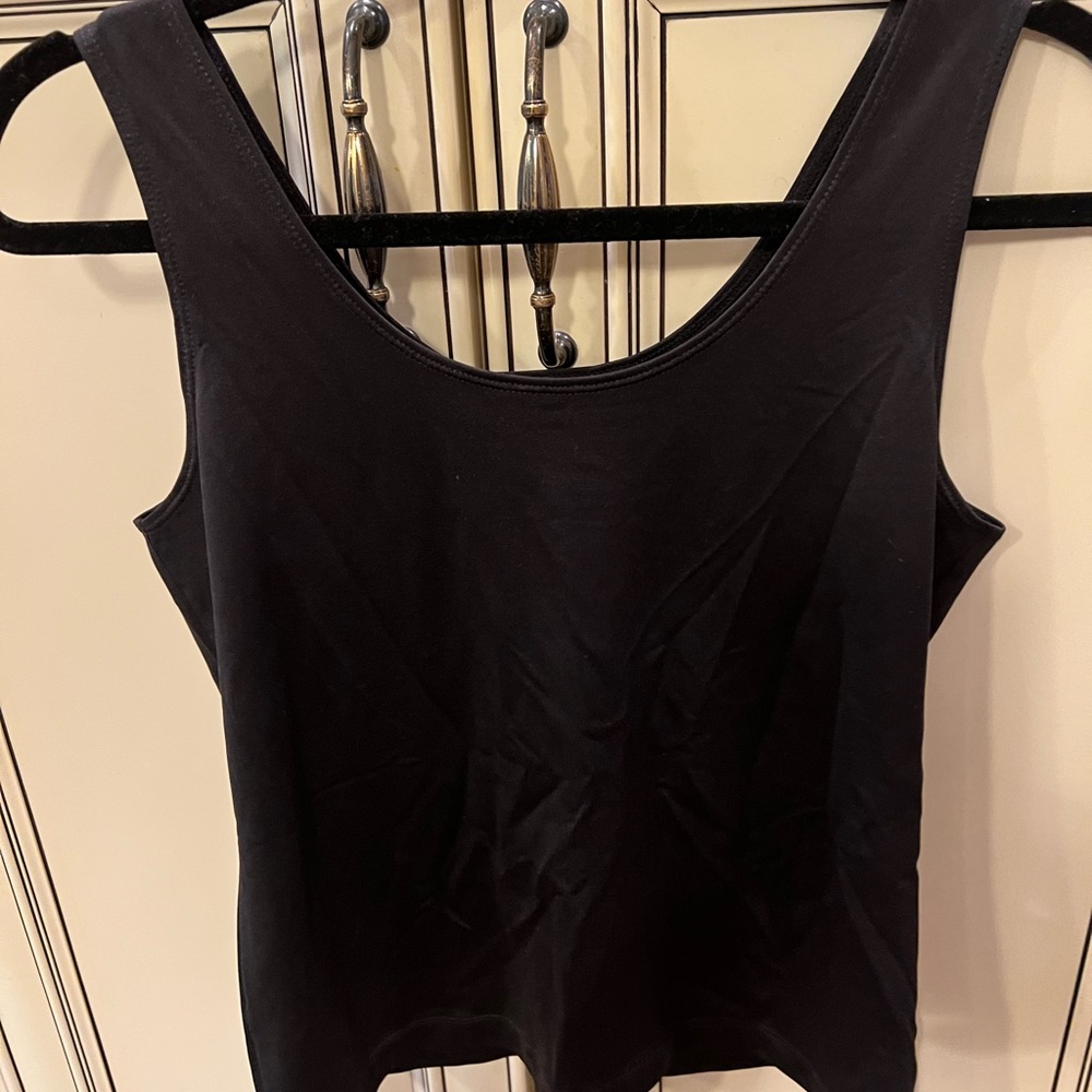 Chico's Elegant Black Tank Top